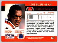 1990 Proset Lewis Billups #60