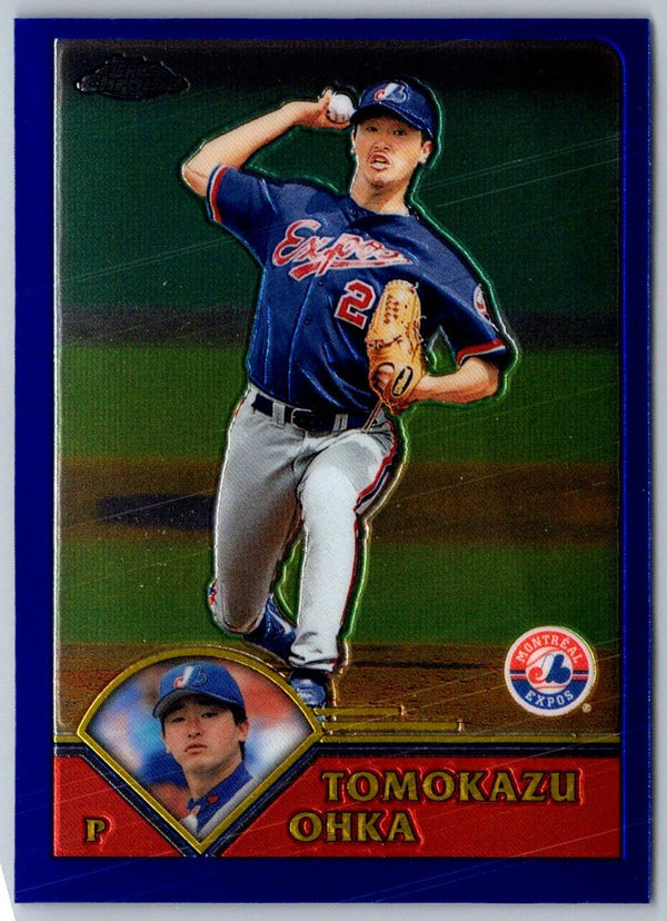 2003 Topps Chrome Tomokazu Ohka #117