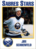 1993 NOCO Buffalo Sabres Jim Schoenfeld #NNO