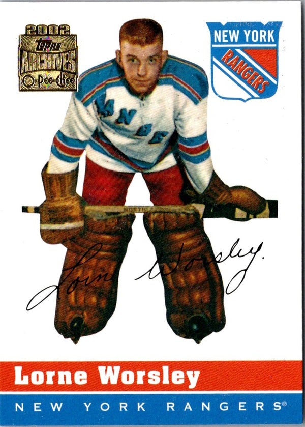 2002 Topps Rookie Archives Gump Worsley #5