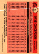 1981 O-Pee-Chee Dave Concepcion