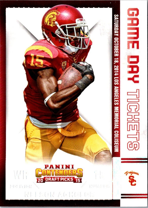 2015 Panini Contenders Draft Picks Game Day Tickets Nelson Agholor #34