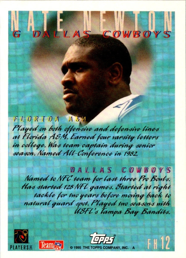 1995 Topps Florida Hotbed Nate Newton