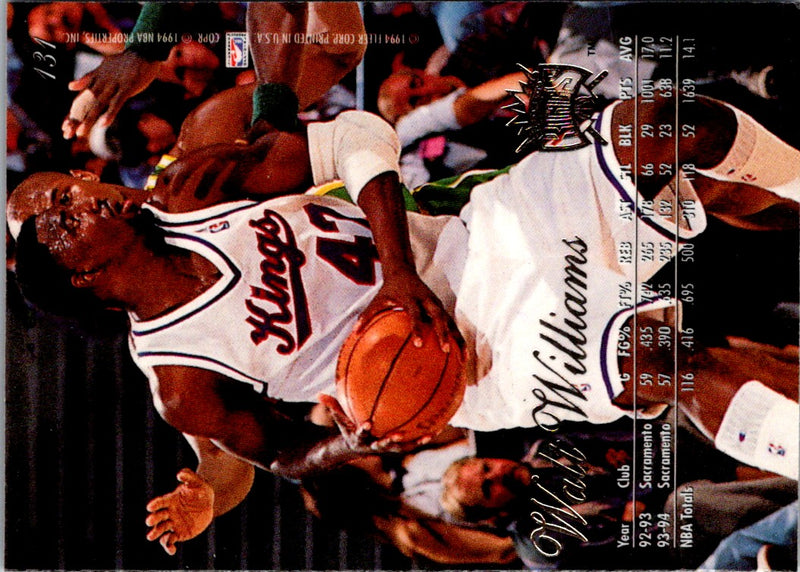 1994 Flair Walt Williams