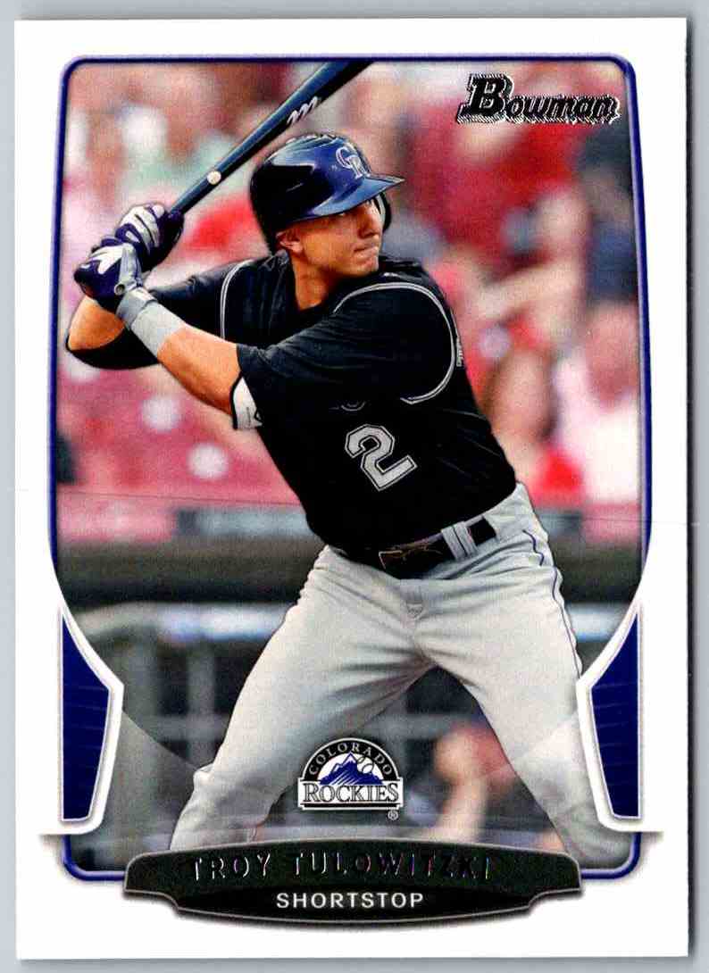 2014 Bowman Troy Tulowitzki