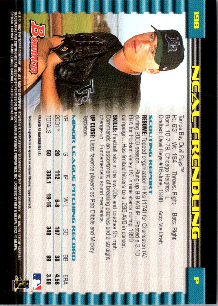 2002 Bowman Neal Frendling