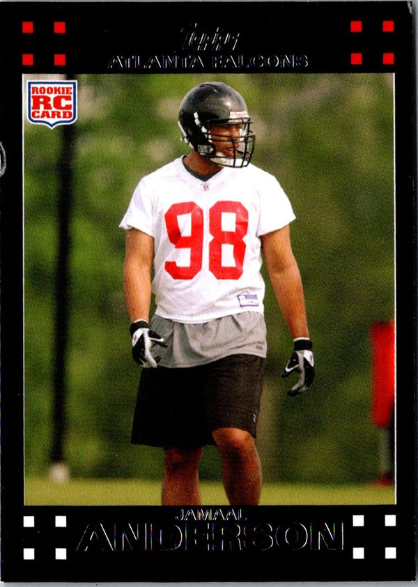 2007 Topps Chrome Jamaal Anderson #TC230 Rookie