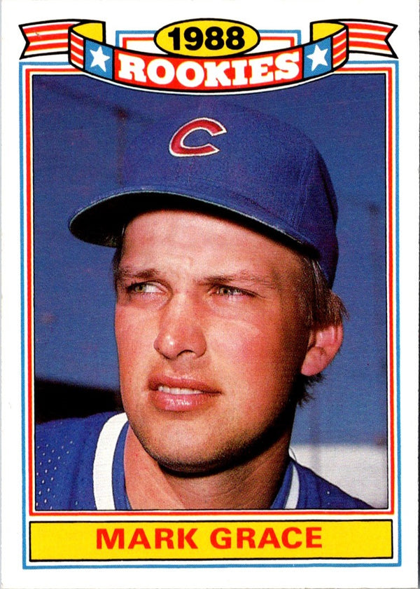 1989 Topps Glossy Rookies Mark Grace #11