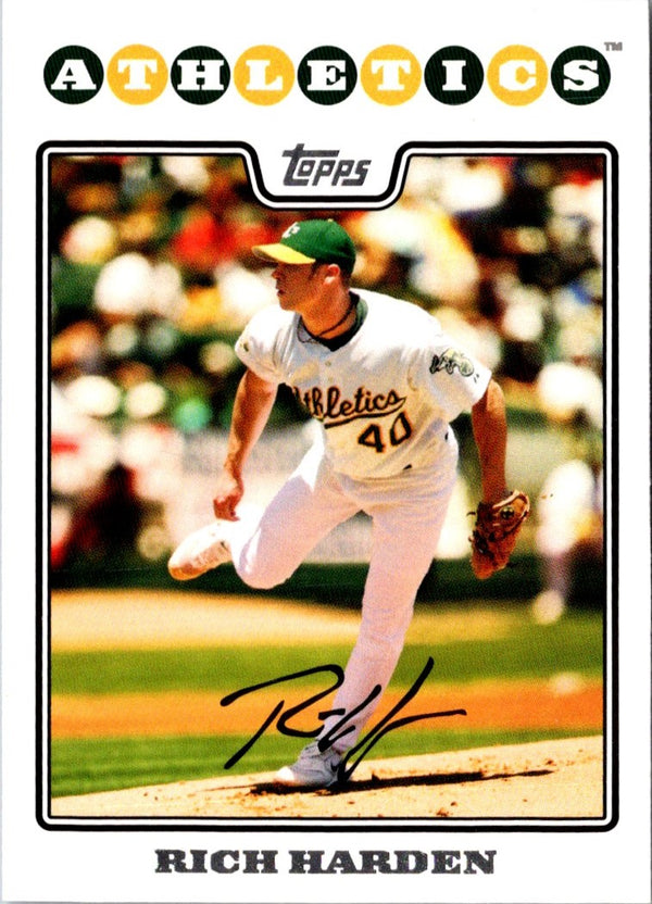 2008 Topps Rich Harden #235