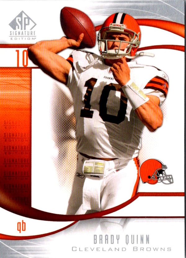 2009 SP Signature Brady Quinn #143