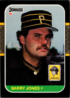 1987 Donruss Barry Jones #602 Rookie