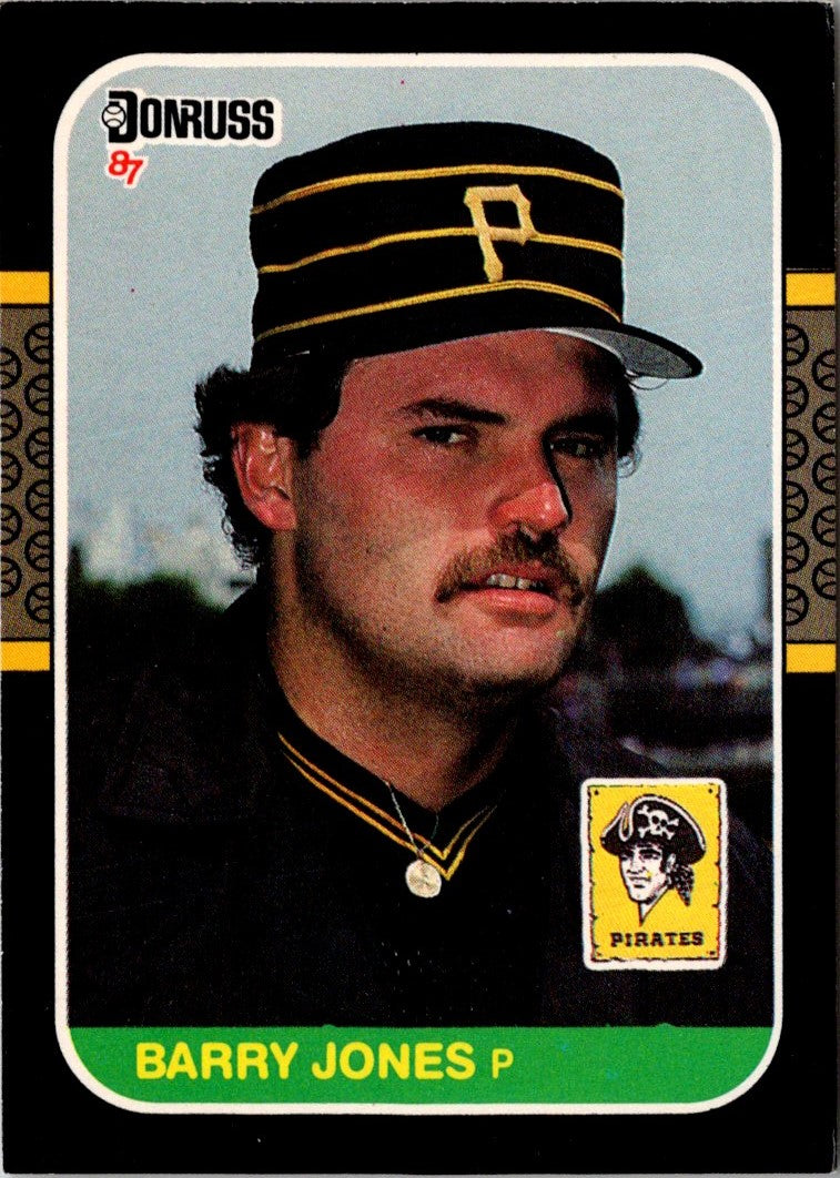 1987 Donruss Barry Jones