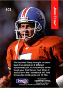 1993 Playoff John Elway