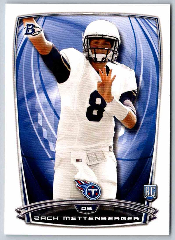 2014 Bowman Football Zach Mettenberger #21