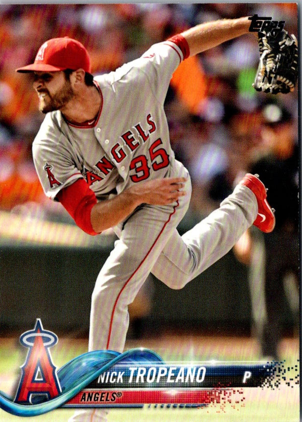 2018 Topps Nick Tropeano #372