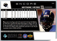 1998 Upper Deck Natrone Means #124
