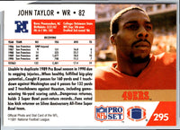 1992 Pro Set Power John Taylor #82