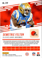2021 Panini Prestige Demetric Felton #219 Rookie