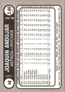 1981 Fleer Star Stickers Joaquin Andujar