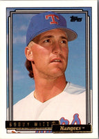 1992 Topps Bobby Witt #675