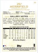 2018 Topps Gallery Whit Merrifield