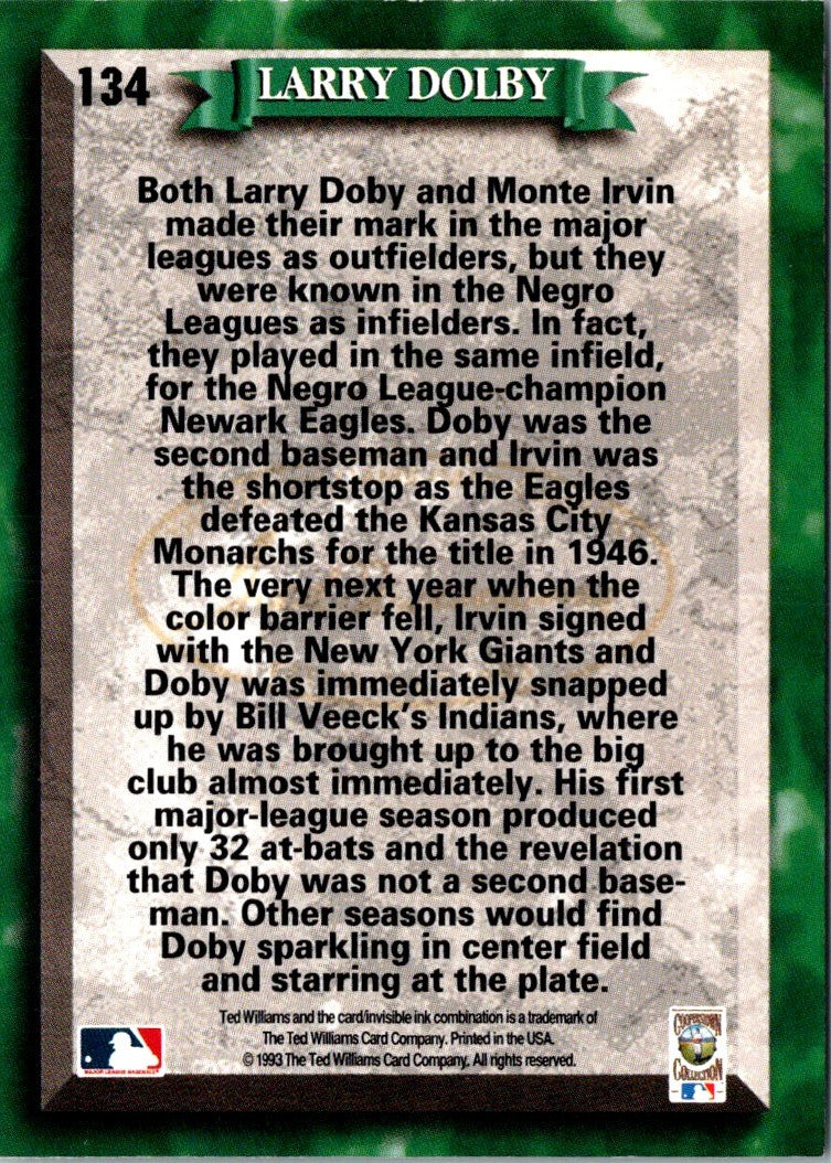 1993 Ted Williams Larry Doby