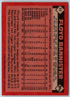 1986 Topps Floyd Bannister #64