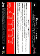 2009 Bowman Casey Kotchman