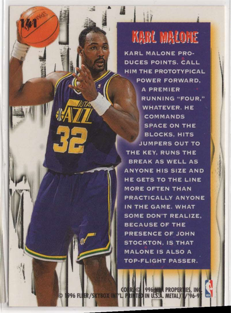 1995 Fleer Karl Malone