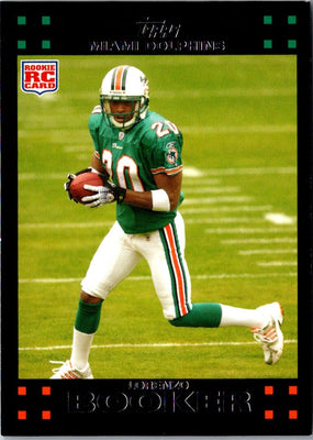 2007 Topps Lorenzo Booker #310 Rookie
