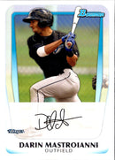 2011 Bowman Prospects Darin Mastroianni