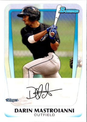 2011 Bowman Prospects Darin Mastroianni #BP109