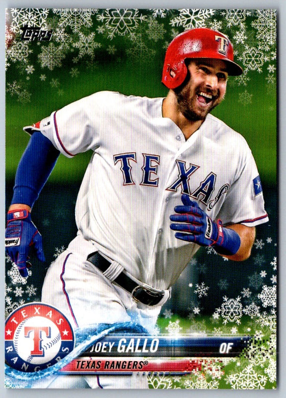 2018 Topps Holiday Joey Gallo #HMW18