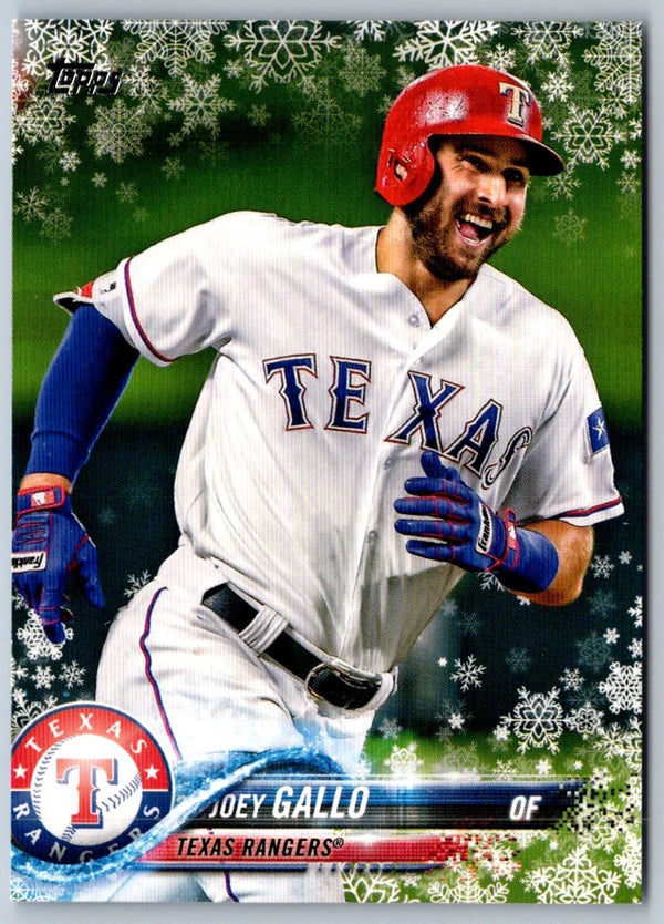 2018 Topps Holiday Joey Gallo #HMW18