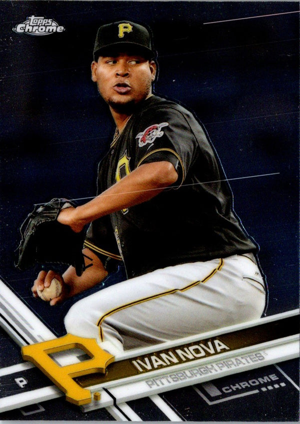 2017 Topps Chrome Ivan Nova #156