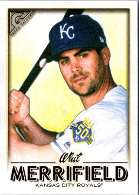 2018 Topps Gallery Whit Merrifield #36