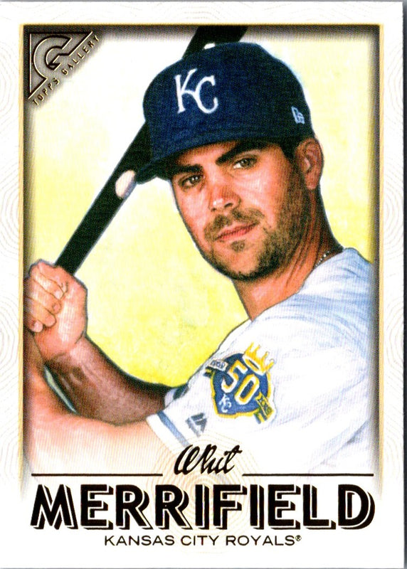 2018 Topps Gallery Whit Merrifield #36