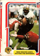 1980 Fleer Team Action Splitting the Defenders (Offense)