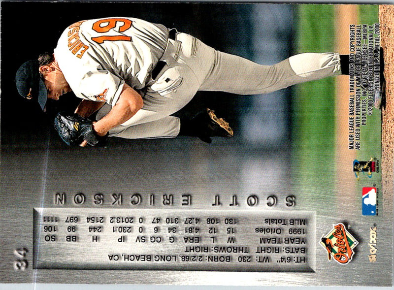 2000 Metal Scott Erickson