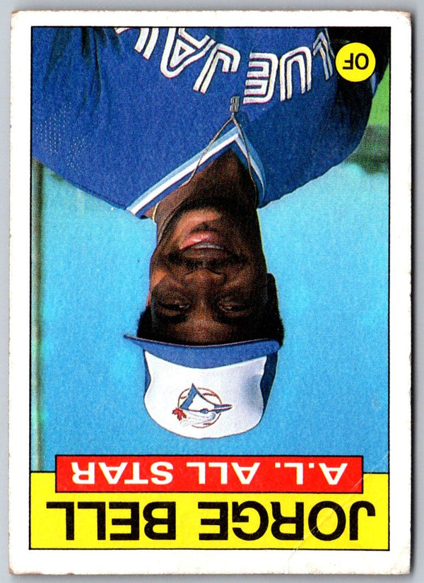 1986 Topps Jorge Bell #338