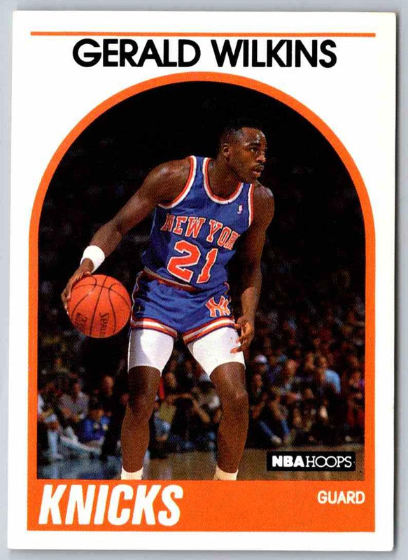 1989 NBA Hoops Gerald Wilkins #63