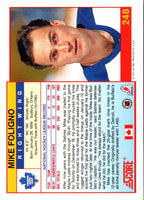 1991 Score Canadian Mike Foligno #248