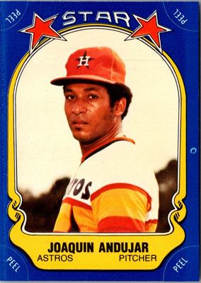 1981 Fleer Star Stickers Joaquin Andujar #48