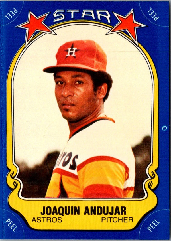 1981 Fleer Star Stickers Joaquin Andujar #48