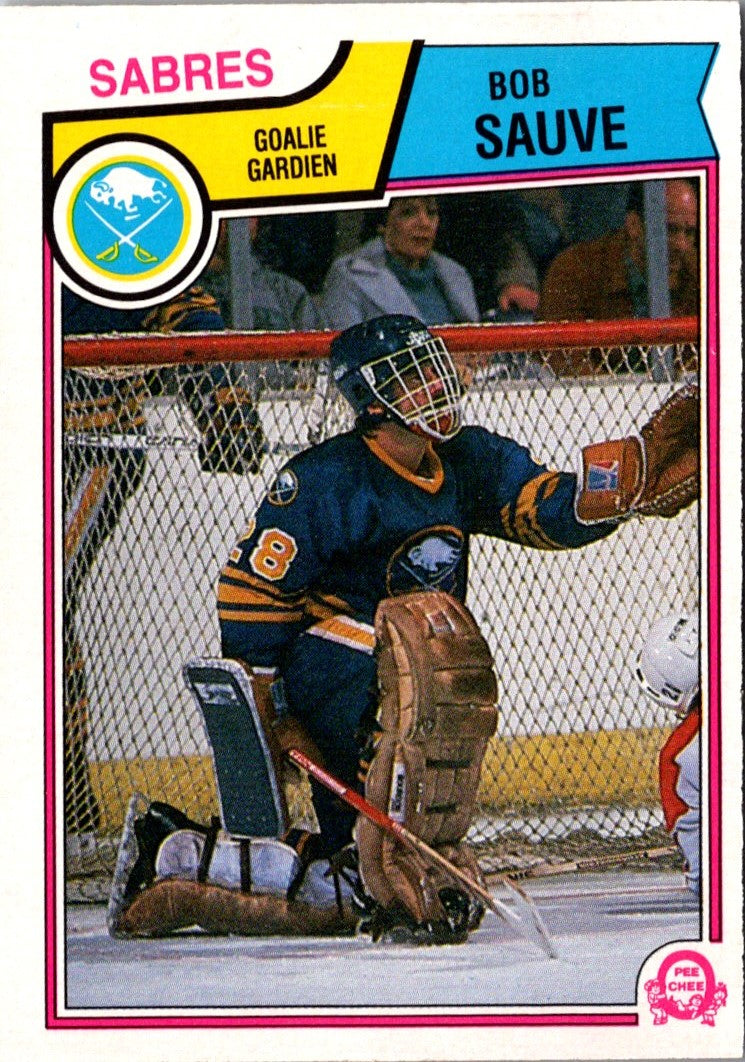 1983 O-Pee-Chee Bob Sauve