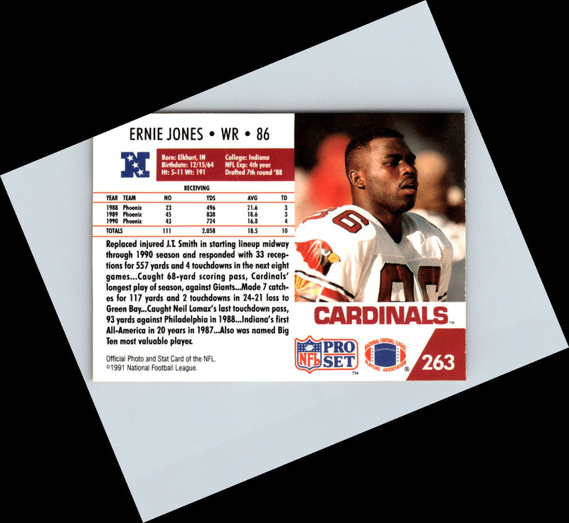 1991 Pro Set Ernie Jones