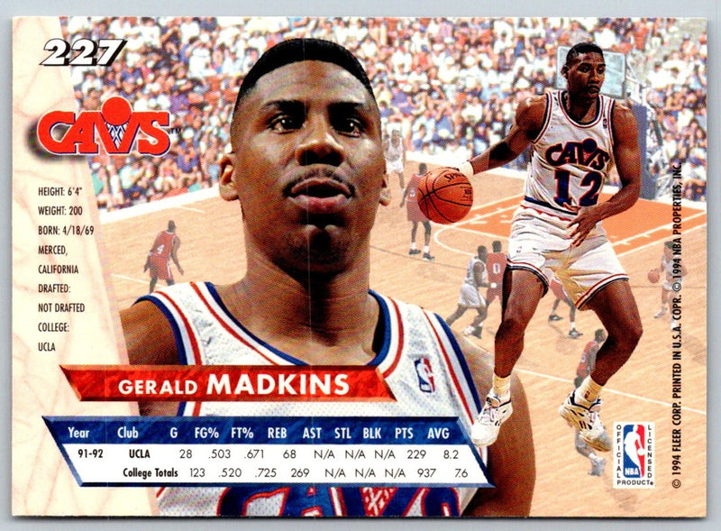 1993 Ultra Gerald Madkins