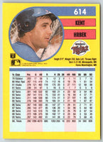 1991 Fleer Kent Hrbek #614