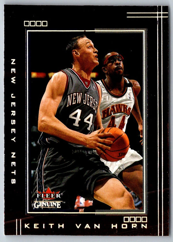 2001 Fleer Genuine Keith Van Horn #40