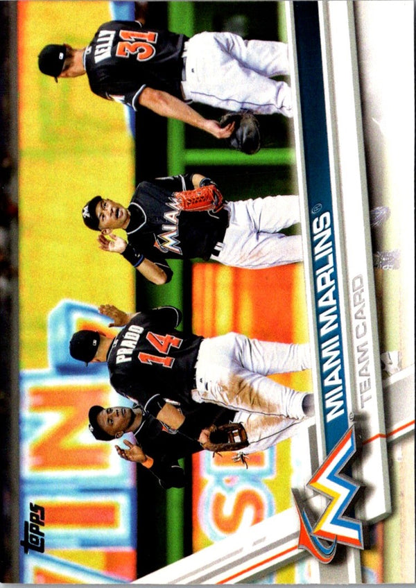 2017 Topps Marlins #217